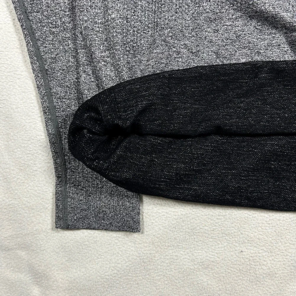 Lululemon Metal Vent Tech Shirt Mens XL Grey Long Sleeve Seamless Pullover READ